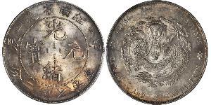 1 Dólar República Popular China Plata 