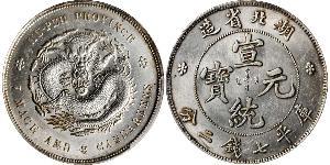 1 Dólar República Popular China Plata 