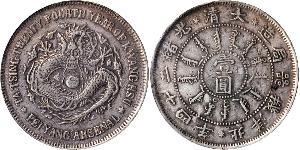 1 Dólar República Popular China Plata 
