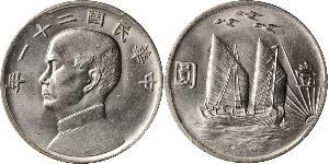 1 Dólar República Popular China Plata 