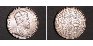 1 Dólar Straits Settlements (1826 - 1946) Plata Eduardo VII (1841-1910)