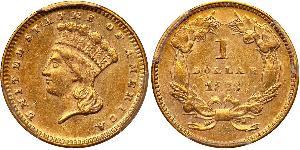 1 Dólar Estados Unidos de América (1776 - )  