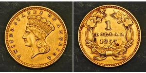 1 Dólar Estados Unidos de América (1776 - )  