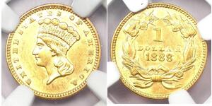 1 Dólar Estados Unidos de América (1776 - )  
