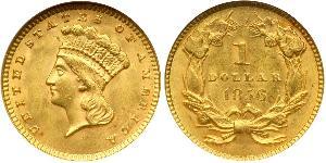 1 Dólar Estados Unidos de América (1776 - )  