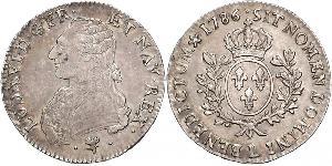 1 Ecu Kingdom of France (843-1791) Argent Louis XVI de France (1754 - 1793)