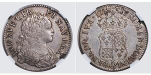 1 Ecu Francia Argento 