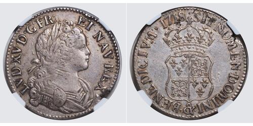 1 Ecu Francia Argento 