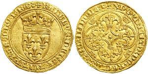 1 Ecu Kingdom of France (843-1791) Gold Charles VI of France (1368-1422)