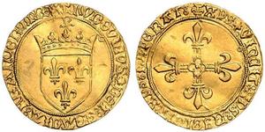1 Ecu Kingdom of France (843-1791) Or Louis XII (1462 - 1515)