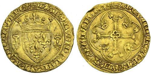 1 Ecu Kingdom of France (843-1791) Or Charles VII de France (1403 - 1461)
