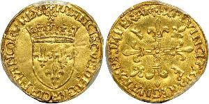 1 Ecu Reino de Francia (843-1791) Oro Francisco I de Francia (1494 - 1547)