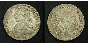 1 Ecu Reino de Francia (843-1791) Plata Luis XVI de Francia (1754 - 1793)