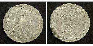 1 Ecu Frankreich Silber Ludwig XIV (1638-1715)