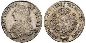 1 Ecu Kingdom of France (843-1791) Silber Ludwig XVI (1754 - 1793)