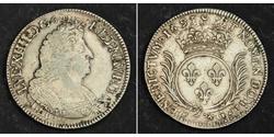 1 Экю Франкське королівство (843-1791) Срібло Людовик XIV (1638-1715)