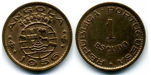 1 Escudo Portugal / Portuguese Angola (1575-1975) Bronce 
