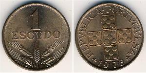 1 Escudo Portuguese Republic - Dictature nationale (1926-1933) Bronze 