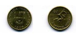 1 Escudo Republica Portuguesa (1975 - ) Bronze/Nickel 