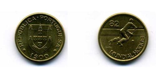 1 Escudo Republica Portuguesa (1975 - ) Bronze/Nickel 