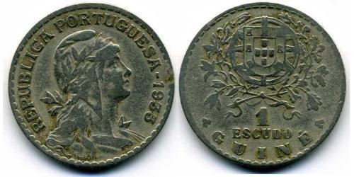 1 Escudo Portuguese Guinea (1474-1974) / Portugal Copper/Zinc 
