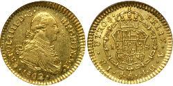 1 Escudo Chile Gold Charles IV of Spain (1748-1819)