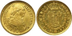 1 Escudo Chile Gold Ferdinand VII. von Spanien (1784-1833)