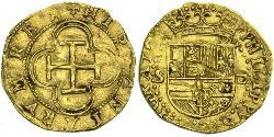 1 Escudo Habsburg Empire (1526-1804) / Spain Gold Philip II of Spain (1527-1598)