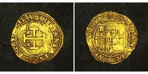 1 Escudo Habsburg Spain (1506 - 1700) Gold 