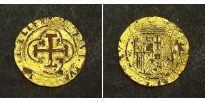 1 Escudo Habsburg Spain (1506 - 1700) Gold 