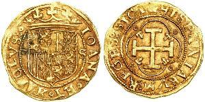1 Escudo Habsburg Spain (1506 - 1700) Gold 