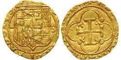 1 Escudo Habsburg Spain (1506 - 1700) Or Charles V du Saint-Empire  (1500-1558)
