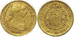 1 Escudo Nouvelle-Espagne (1519 - 1821) Or Charles III d
