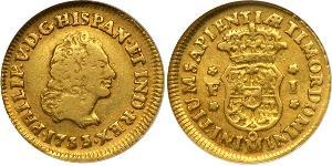 1 Escudo Nouvelle-Espagne (1519 - 1821) Or Philippe V d