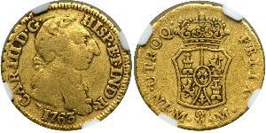 1 Escudo Nouvelle-Espagne (1519 - 1821) Or Charles III d
