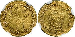 1 Escudo Nouvelle-Espagne (1519 - 1821) Or Charles III d