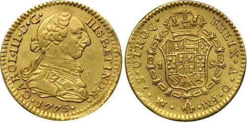 1 Escudo Nouvelle-Espagne (1519 - 1821) Or Charles III d