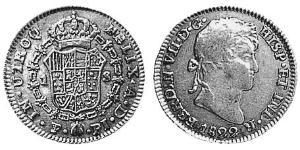 1 Escudo Vice-royauté du Río de la Plata (1776 - 1814) / Bolivie Or Ferdinand VII d