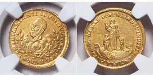 1 Escudo Bolivia (1825 - ) Oro 
