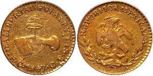 1 Escudo Centralist Republic of Mexico (1835 - 1846) Oro 