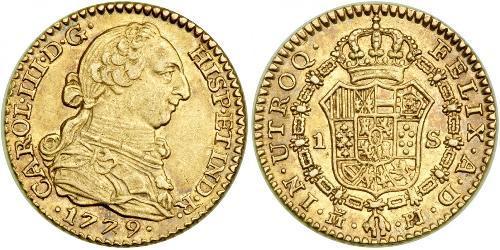 1 Escudo España Oro Carlos III de España (1716 -1788)