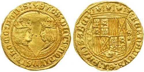 1 Escudo España Oro Ferdinand II of Aragon / Isabella I of Castile (1451-1504)
