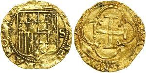 1 Escudo España / Habsburg Empire (1526-1804) Oro Felipe II de España (1527-1598)