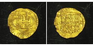 1 Escudo Habsburg Spain (1506 - 1700) Oro 