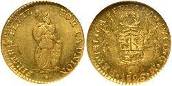 1 Escudo Perú Oro 