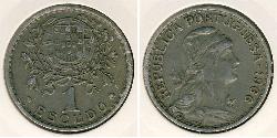 1 Escudo Estado Novo (Portogallo) (1933 - 1974) Rame/Nichel 