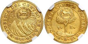 1 Escudo Costa Rica (1821 - ) 金 