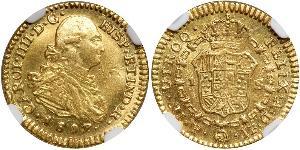 1 Escudo 新格拉納達總督轄區 (1717 - 1819) 金 卡洛斯四世 (1748-1819)