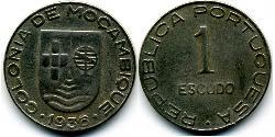 1 Escudo 莫桑比克 (1975 - ) 镍/銅 