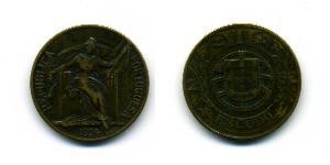 1 Escudo First Portuguese Republic (1910 - 1926) 青铜/铝 